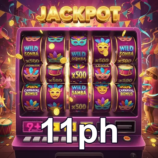 Excited player spinning mobile slots at 11ph