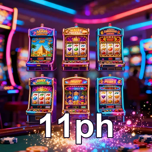 11ph slot machines row